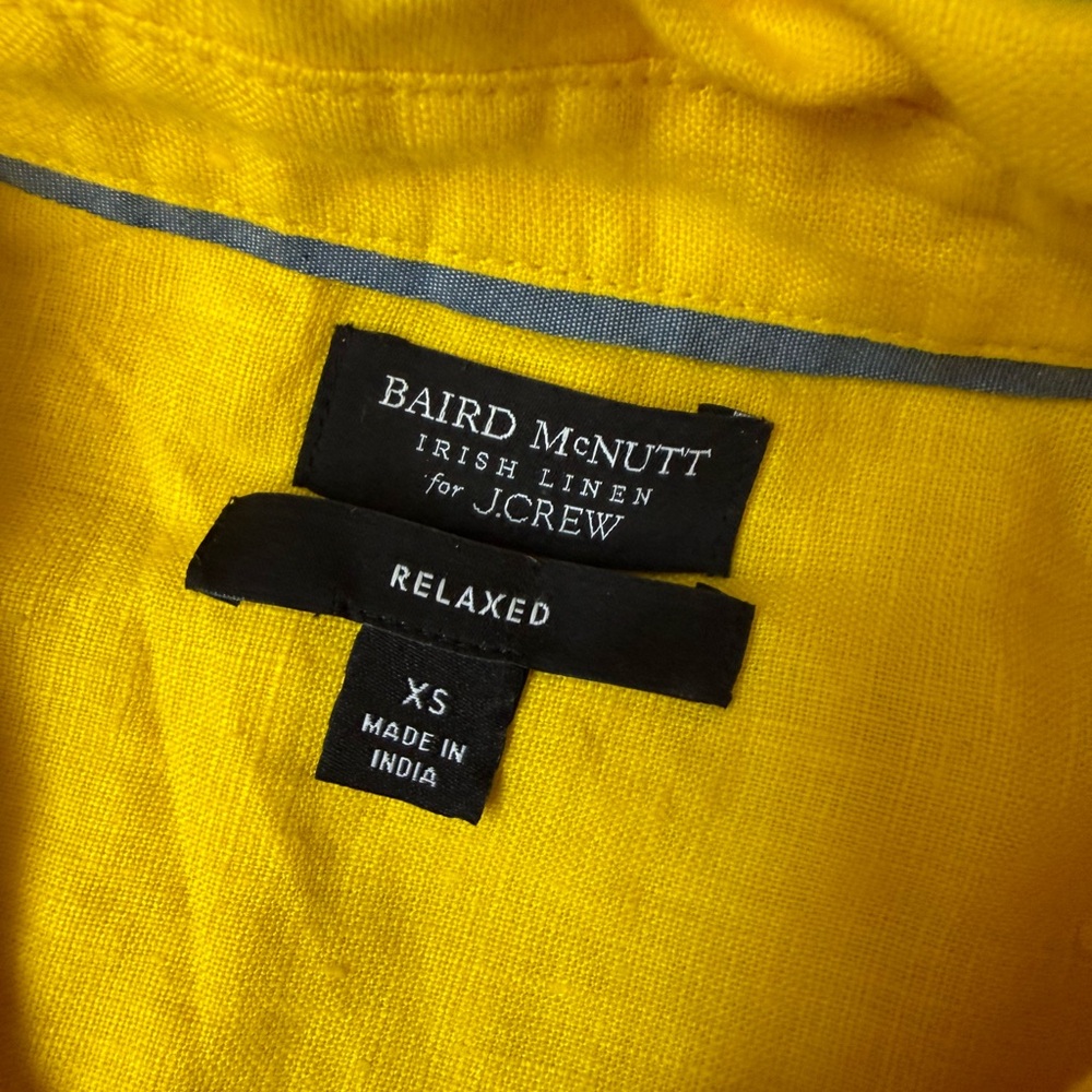 Baird McNutt for J.Crew Irish Linen Blouse - Picture 2 of 5